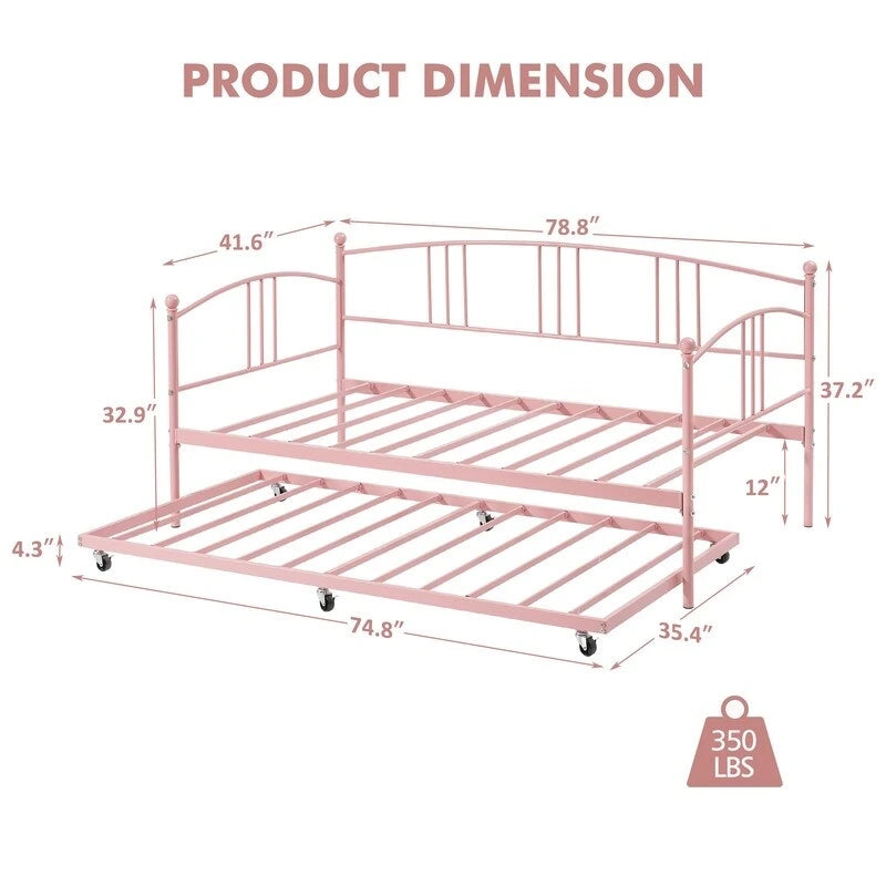Twin Daybed with Trundle
