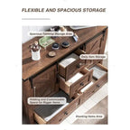 Farmhouse Dresser, Chest of Drawer, Dresser TV Stand, Storage Dresser