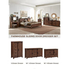 Farmhouse Dresser, Chest of Drawer, Dresser TV Stand, Storage Dresser