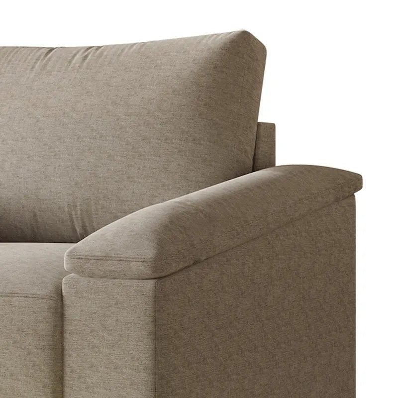 CraftPorch Simple Style Linen Upholstered 3-Piece Living Room Set