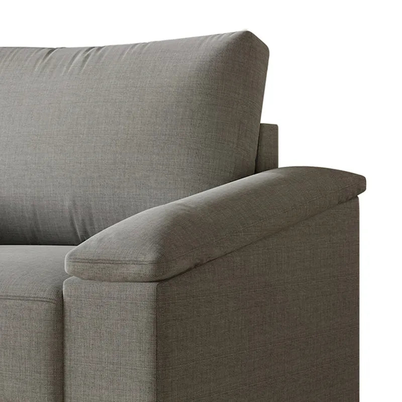 CraftPorch Simple Style Linen Upholstered 3-Piece Living Room Set