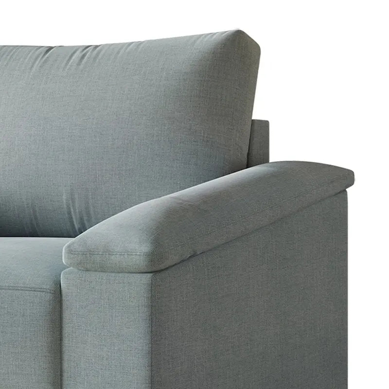 CraftPorch Simple Style Linen Upholstered 3-Piece Living Room Set