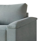 CraftPorch Simple Style Linen Upholstered 3-Piece Living Room Set