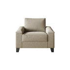 CraftPorch Simple Style Linen Upholstered 3-Piece Living Room Set