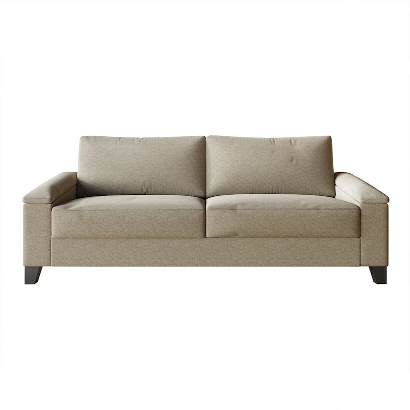 CraftPorch Simple Style Linen Upholstered 3-Piece Living Room Set