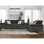 Roundhill Furniture Nason Wide Wale Corduroy Sofa and Loveseat Set