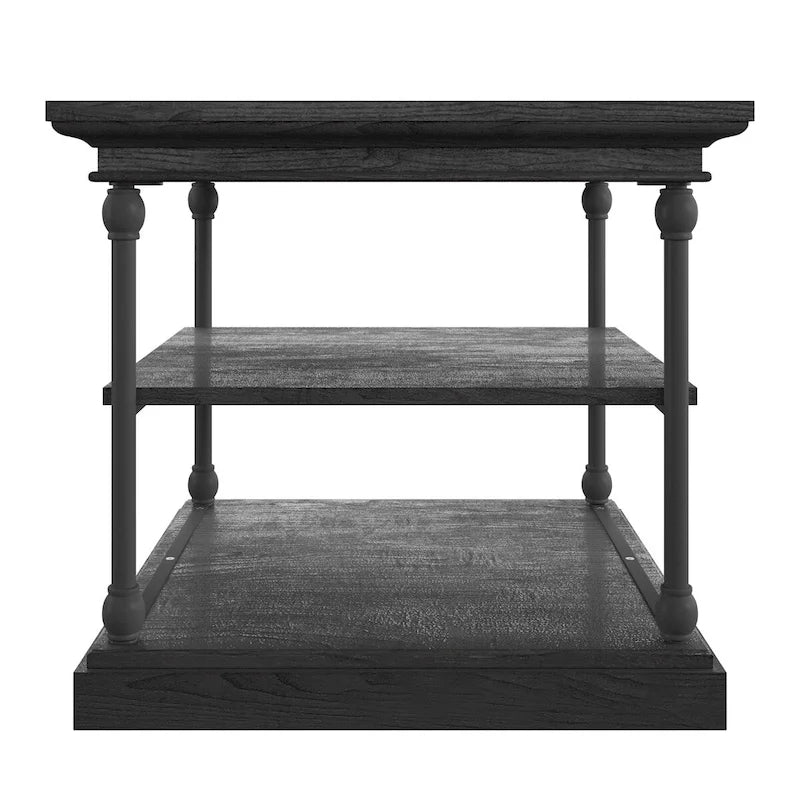 Barnstone Cornice Accent Storage Side Table by iNSPIRE Q Artisan