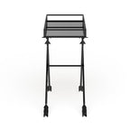 Silver Orchid Jalabert Arrow Metal Accent Table - 21x14x26