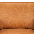 Poly & Bark Mateo Lounge Chair - Full Grain Genuine Italian Leather