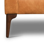 Poly & Bark Mateo Lounge Chair - Full Grain Genuine Italian Leather