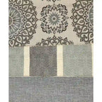 Grande Mist Round Arm Transitional Baby Blue Sofa