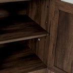 58 Farmhouse Electric Fireplace TV Stands Console Table for TV's up to 65