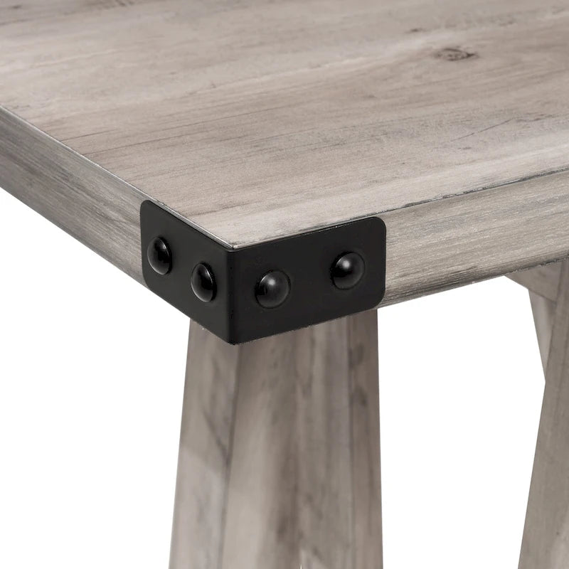 VredHom Console Table Sofa Table Entryway Table with Storage Shelf