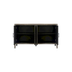 4 Door Wooden Twill Sideboard American Country Vintage Cabinet