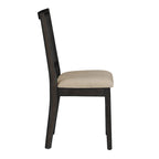 Eleanor Beige Linen Rattan Dining Chairs (Set of 2) by iNSPIRE Q Classic