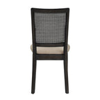 Eleanor Beige Linen Rattan Dining Chairs (Set of 2) by iNSPIRE Q Classic