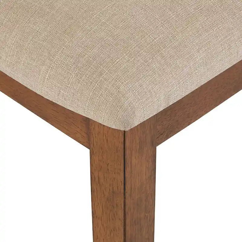 Eleanor Beige Linen Rattan Dining Chairs (Set of 2) by iNSPIRE Q Classic