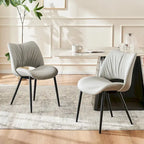 Modern Dining Kitchen Chairs Set of 2 Loads up to 300lbs