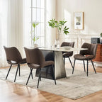 Modern Dining Kitchen Chairs Set of 2 Loads up to 300lbs