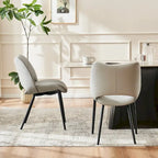 Modern Dining Kitchen Chairs Set of 2 Loads up to 300lbs