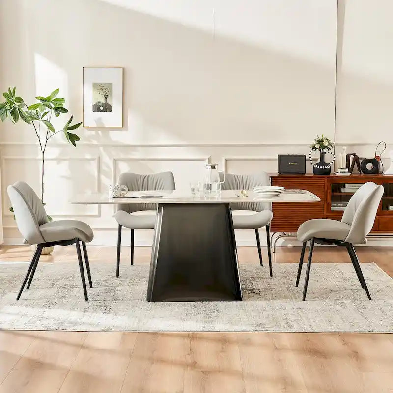 Modern Dining Kitchen Chairs Set of 2 Loads up to 300lbs