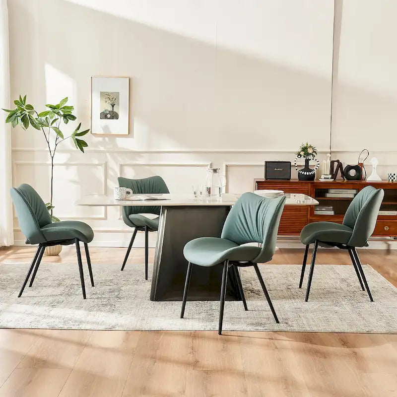 Modern Dining Kitchen Chairs Set of 2 Loads up to 300lbs