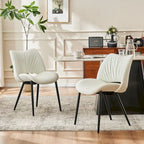 Modern Dining Kitchen Chairs Set of 2 Loads up to 300lbs