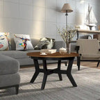 32inch Wood Round Coffee Table