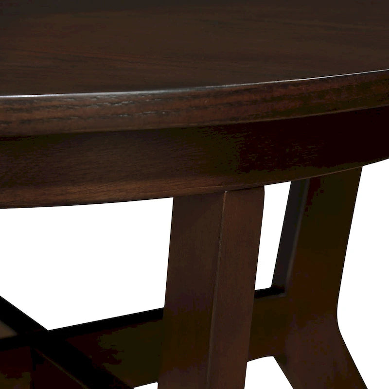 32inch Wood Round Coffee Table