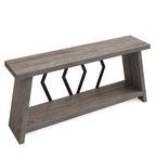 70.86-inch Wood Sofa Console Accent Table for Entryway