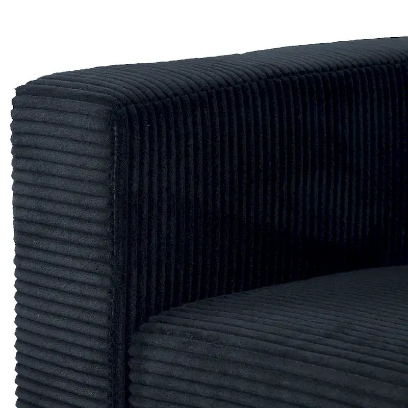 82 Inch Sofa, Comfy Sofa Couch Extra Deep Seats, Corduroy Couch for Living Room Loveseat Removable Sofa Cover Cushions