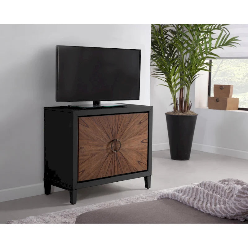 San Tropez 2-Door Wood Accent Chest