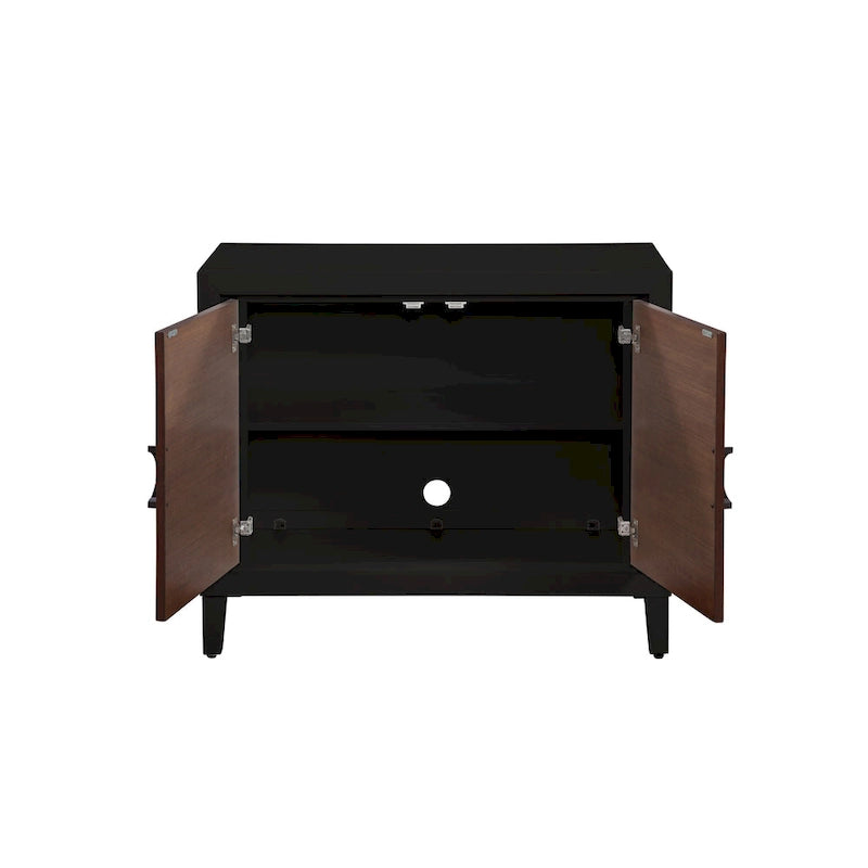 San Tropez 2-Door Wood Accent Chest
