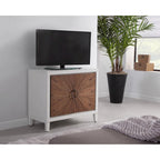 San Tropez 2-Door Wood Accent Chest
