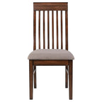 Baywind Mango Oak Dining Side Chair with Slat Back (Set of 2)