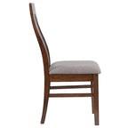 Baywind Mango Oak Dining Side Chair with Slat Back (Set of 2)