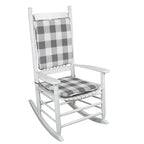 Solarium Indoor Outdoor Rocking Chair Cushion Set