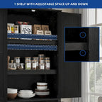 Farmhouse Kitchen Pantry Cabinet Cupboard