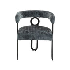 Modern Chenille Fabric Upholstered Acccent Dining Chairs for Living Room (set of 2)