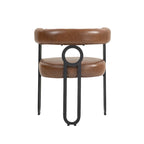 Modern Chenille Fabric Upholstered Acccent Dining Chairs for Living Room (set of 2)