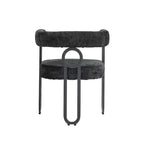 Modern Chenille Fabric Upholstered Acccent Dining Chairs for Living Room (set of 2)